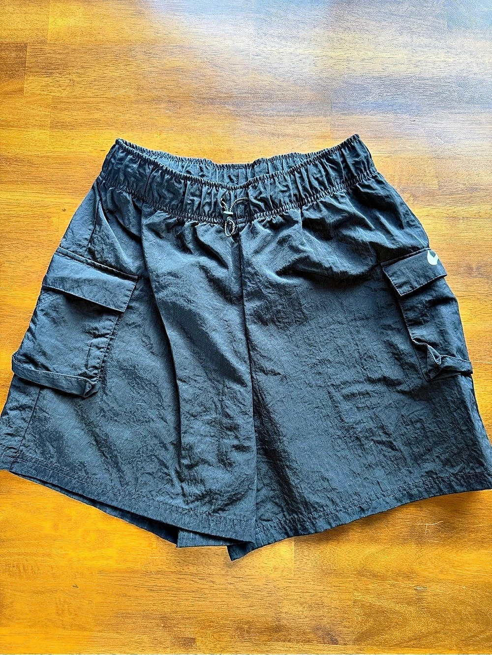 Women’s Nike Cargo Shorts in Black Like New